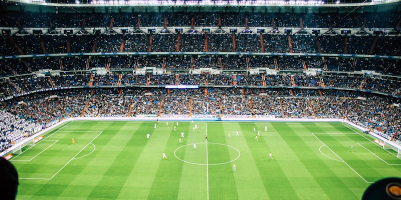 西班牙国家德比皇家马德里对阵巴塞罗那伯纳乌球场盛况